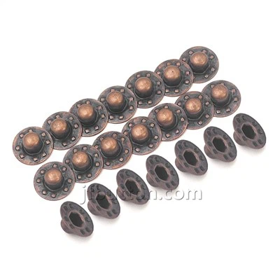 진 리벳 버튼