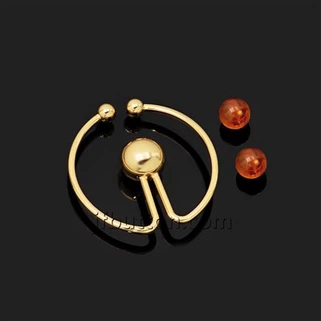 파티 드레스를위한 U - 모양의 버클