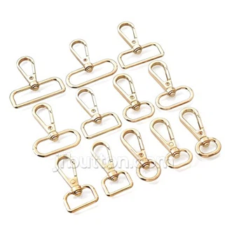 황동 회전 스냅 훅