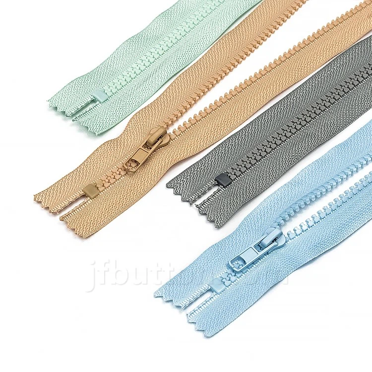 plastic molded zipper plastic molded zipper