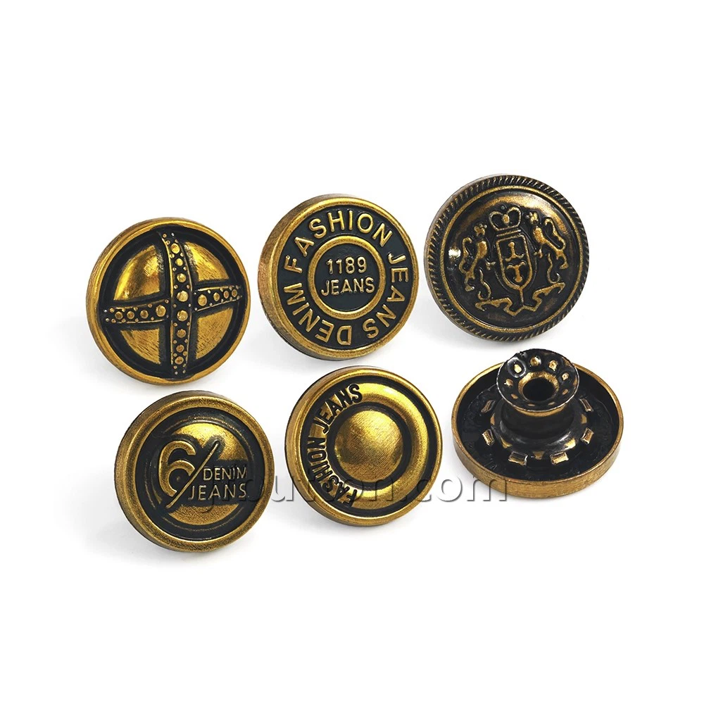 Antique denim button Antique denim button